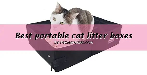 Best portable cat litter boxes