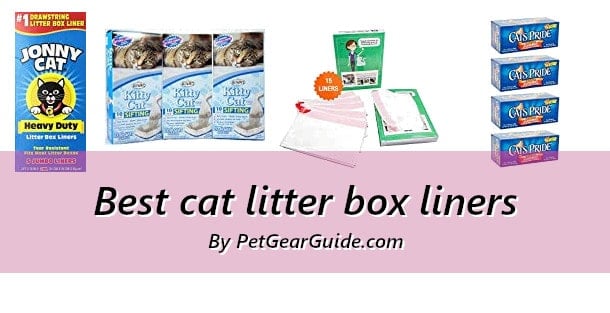 Best cat litter box liners